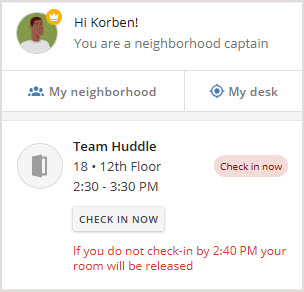 Check In to your Booking