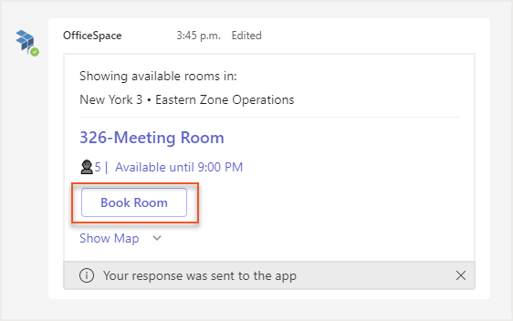 Booking a Room with Microsoft Teams